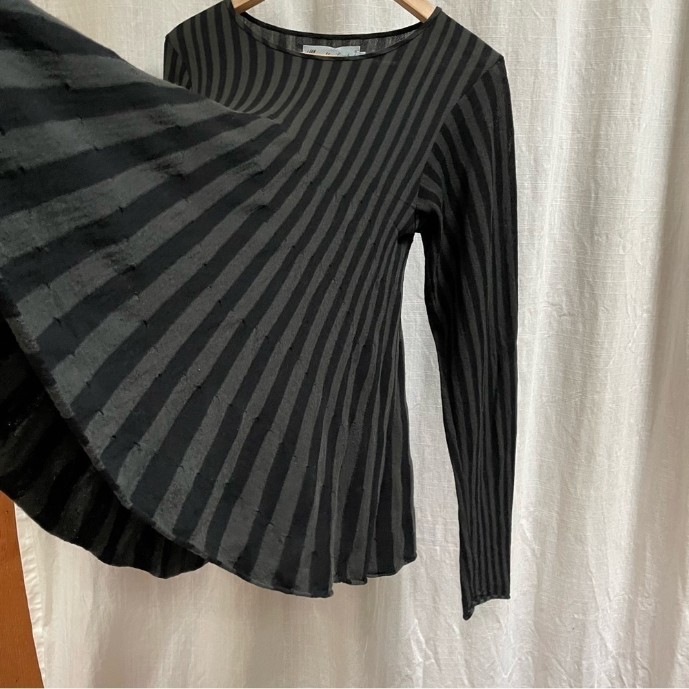 MANUELLE Guibal Wool Striped Swing Sweater size 2